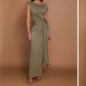 Six Stories Knot Detail Maxi Dress - bridesmaid or wedding guest